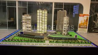 Architecture model of m3m 65th avenue | model scale - 1:150