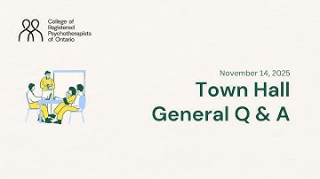 CRPO Town Hall: November 14, 2025