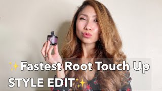How to Cover Gray Hair use STYLE EDIT Root Touch Up Powder