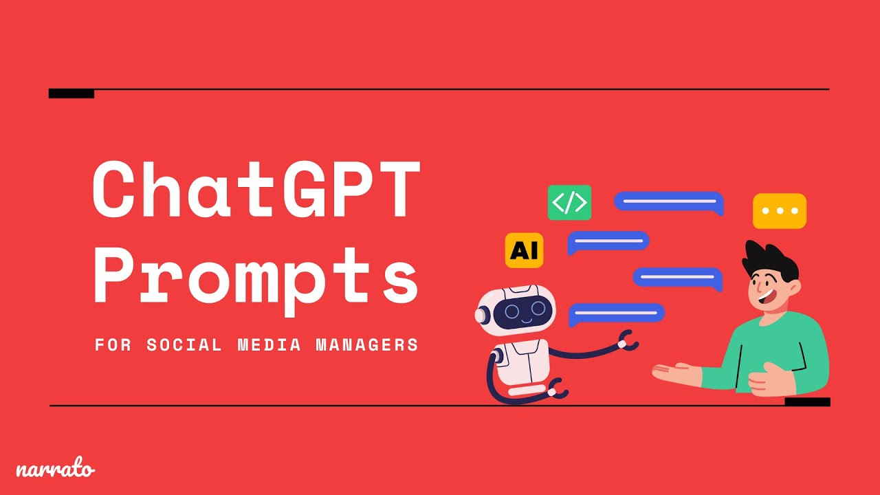 ChatGPT Prompts for Social Media Managers - YouTube