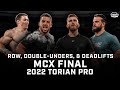 Row doubleunders  deadlifts  photo finish closes out the 2022 torian pro