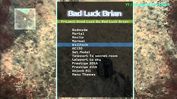 [PS3/MW3] Project Good Luck [Mod Menu 1.24]