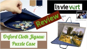 Lavievert OXFORD PUZZLE STORAGE MAT Review | Oxford Cloth Jigsaw Puzzle Case
