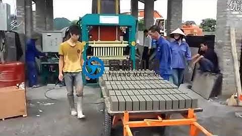 QT4-15 hydraulic fully automatic block making machine