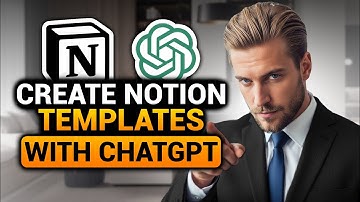 How To Create Notion Template With ChatGPT (BEST FULL GUIDE) | ChatGPT To Create Notion Template
