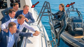 They Laughed Throwing Her Into the Sea — Until They Learned Navy SEALs Command the Ocean