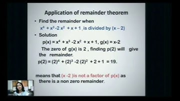 Live discussion on : Polynomial - Part II (Class IX)