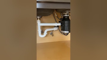 Garbage Disposal Install. Testing Apprentices. #plumbing #plumber #garbagedisposal