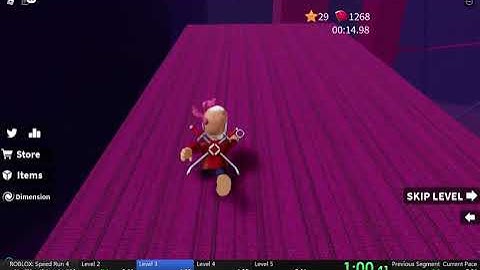 Speedrun 4: No Skips 5 Levels in 2:01.12