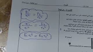 فيزياء عاشر متقدم ..الوحدة الاولى (أساسيات الضوء ) ..فصل اول ...