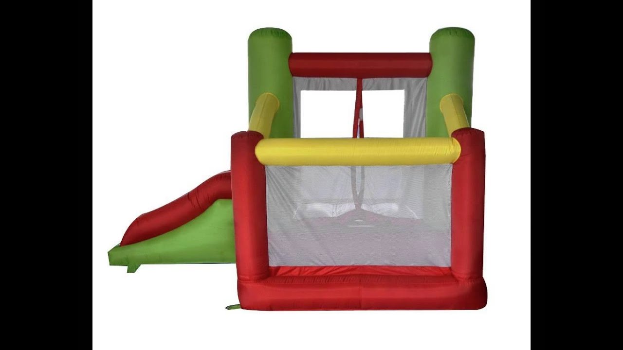 Yard Residential Inflatable Bouncer Bounce House Slide Ball Pit with Blower YouTube