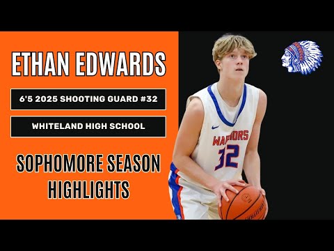 Ethan Edwards (6'5 2025 SG) - Whiteland Community High School - Soph. Season Highlights