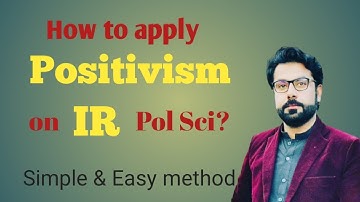 Positivism in IR, Pol Sci/ CSS, PCS, ICS #positivism  #positivism vs postpositivism #TrackToCSS
