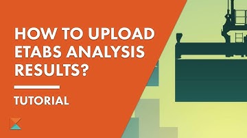 How to upload analysis results from ETABS into Revit?