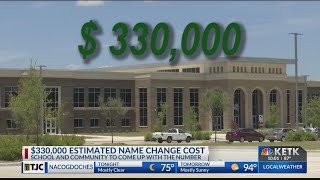 Information $330,000 needed to afford the change of Tyler ISD high school names Update
