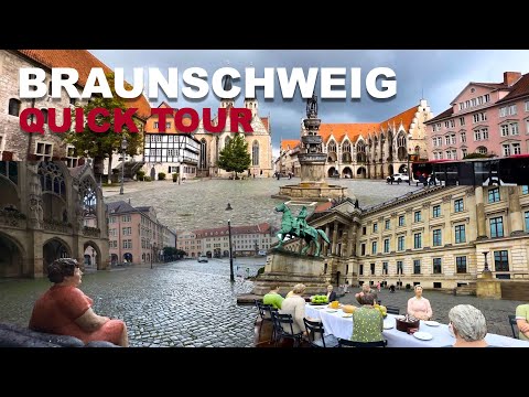 TRAVEL VLOG: BRAUNSCHWEIG (BRUNSWICK) GERMANY QUICK TOUR | DANKWARDERODE CASTLE | HAPPY RIZZI HOUSE