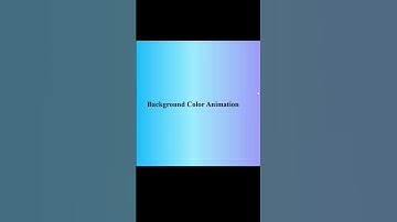 Color gradient animation #html5 #coding #html5 #music #css