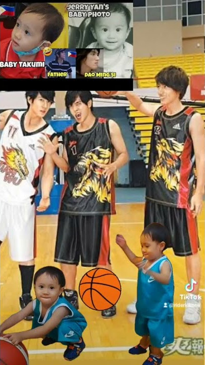 Baby Takumi aka Little Jerry Yan nag ala Cody Wong ng HoT Shot w/ Show Lo & Wu Chun Basketball
