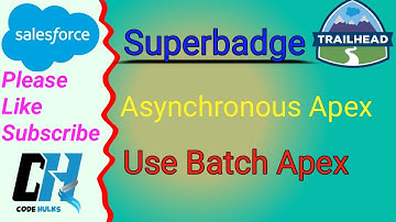 Use Batch Apex || Asynchronous Apex