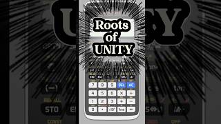 Roots of Unity (Calculator Method) | CIE Further Math 9231 #complexnumbers