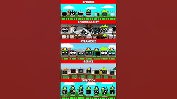 Incredibox Sprunki Mr.Fun Computer VS Sprunkilarity VS Pyramixed VS Retake VS Infection*MIX VERSION*