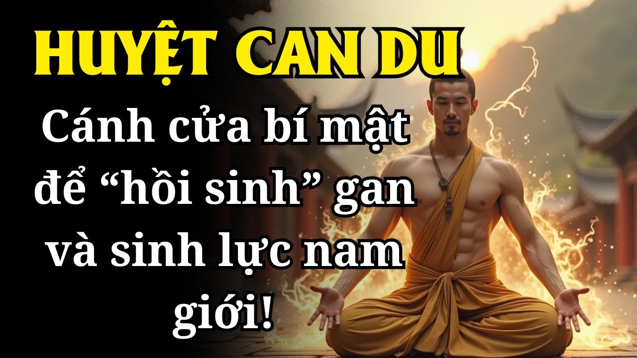 Huyệt Can Du – Cánh cửa bí mật để “hồi sinh” gan và sinh lực nam giới!