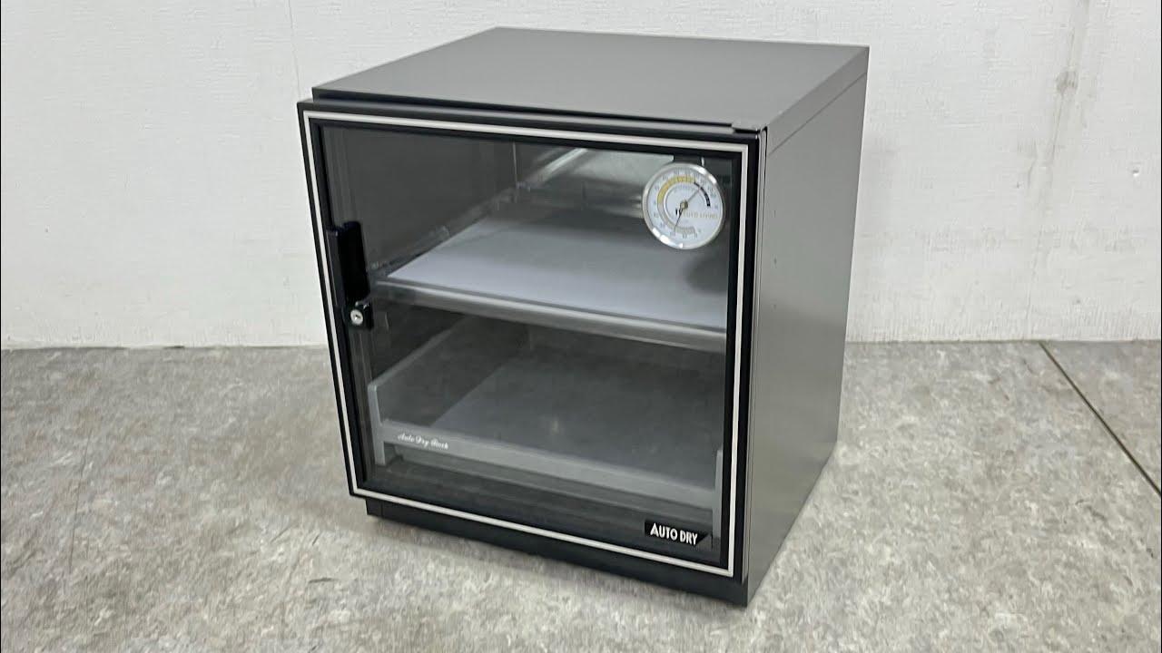 1733 東洋リビング TOYO LIVING オートドライ 全自動防湿保管庫 ED-101S型 愛知県岡崎市直接引取可能　アントレ □ 東洋リビング AUTO DRY オートドライ ED-53S型 防湿庫 防湿保管庫