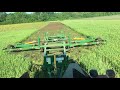 Wheat cover crop incorporation with a kelly