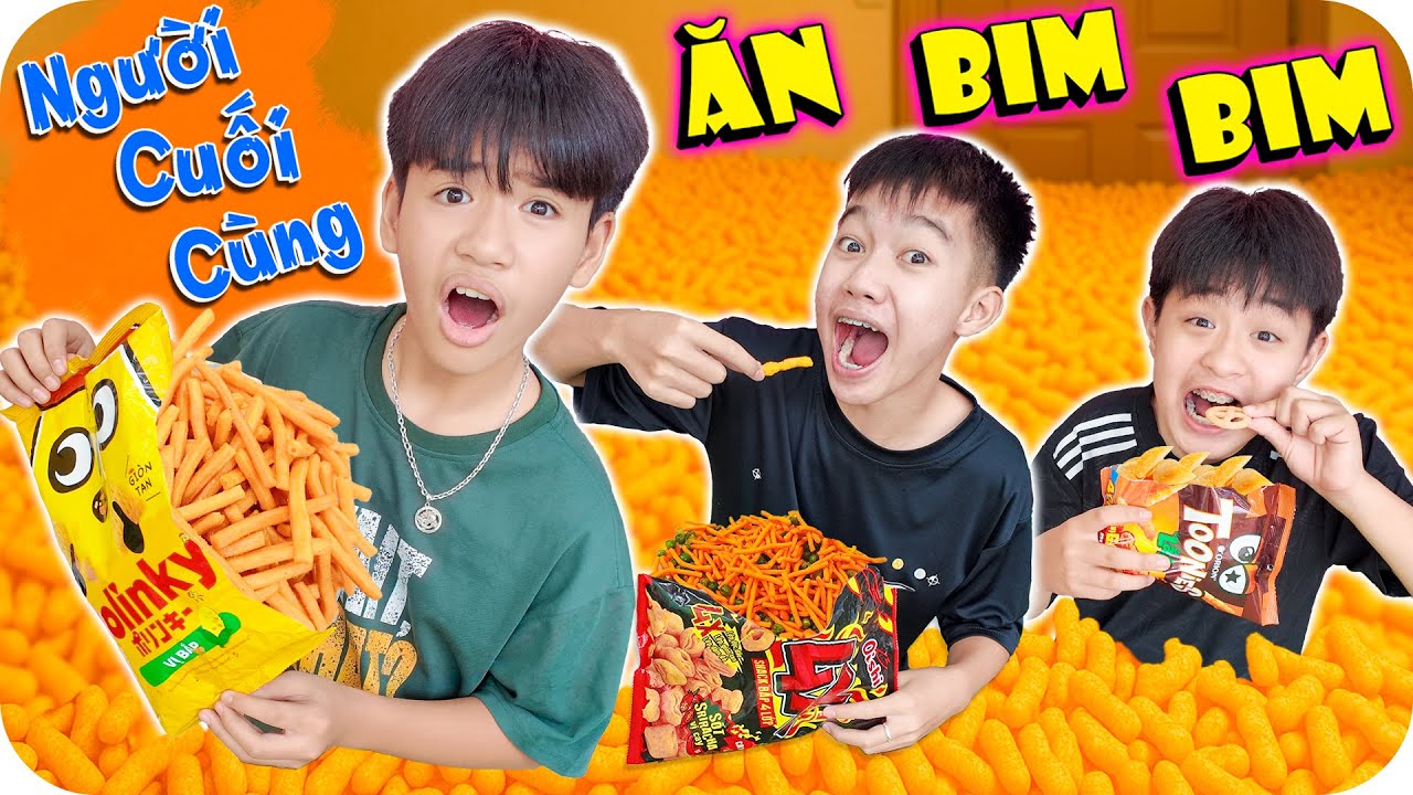 Thử Thách Người Cuối Cùng Ngừng Ăn Bim Bim | Minh Khoa TV