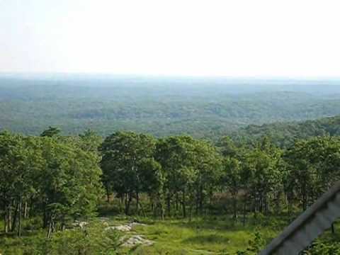 Peck Ranch Stegal mntn fire tower view wmv