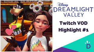 Goofy is Husbando ? Twitch VOD Highlights - Disney Dreamlight Valley [Ep1]