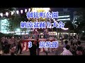 【炭坑節】 2023年御徒町公園納涼盆踊り大会3 東京都台東区 御徒町二丁目町会