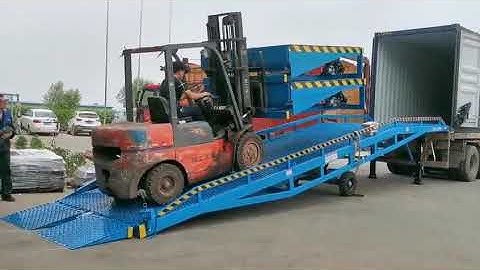 Mobile Yard Ramps and Portable Loading Docks from CFMG LIFT