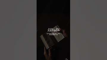 القارئ عبدالله الموسى - ﴿فَٱذۡكُرُونِیۤ أَذۡكُرۡكُمۡ وَٱشۡكُرُوا۟ لِی وَلَا تَكۡفُرُونِ﴾[البقرة ١٥٢]