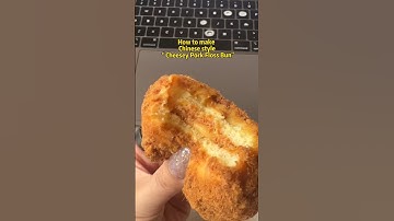 Asian dessert recipe: Chinese style cheesy pork floss bun. (Part.1) #dessertrecipe #recipe #dessert