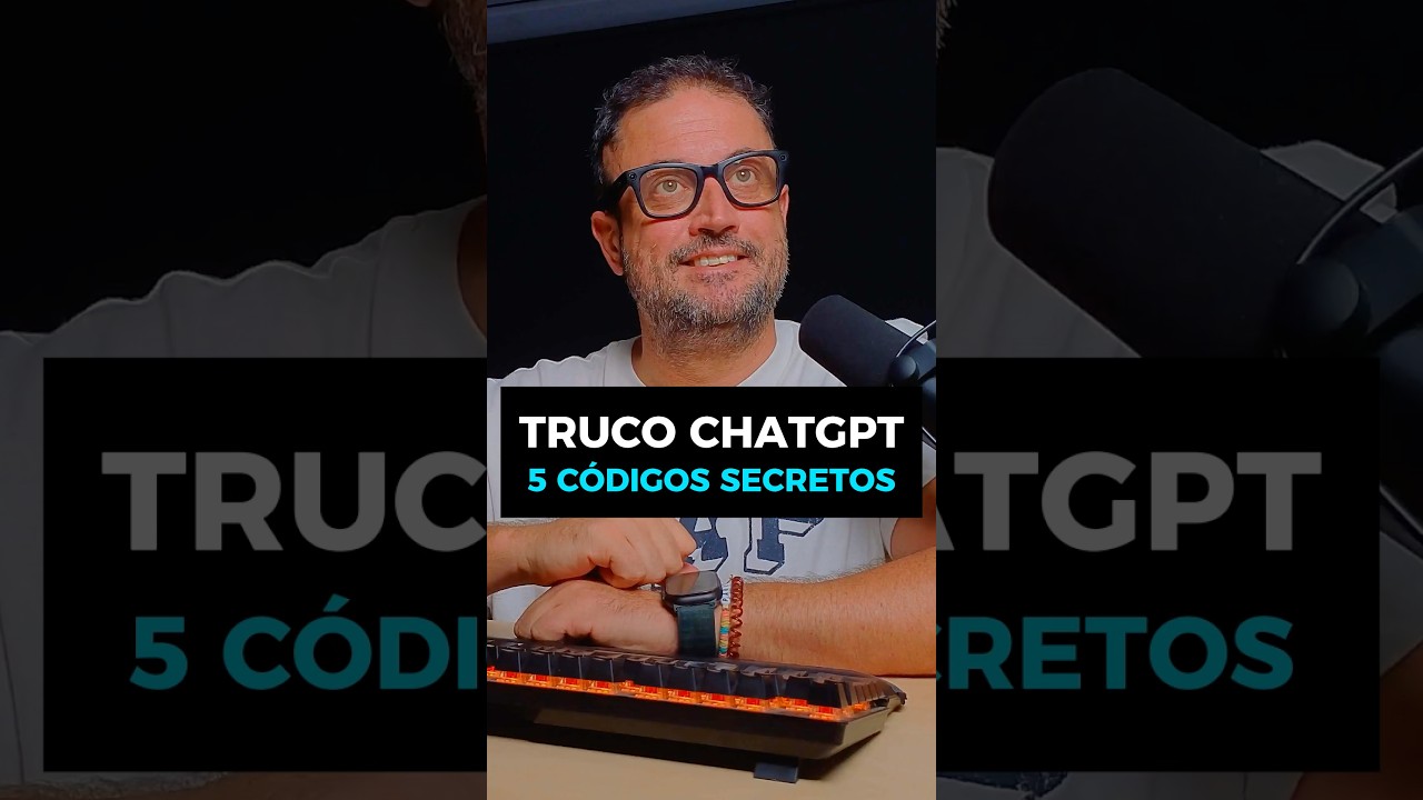 5 CÓDIGOS SECRETOS DE CHATGPT #ia #chatgpt #bigdata #data