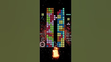 Tetris Effect Connected 21 line clear (Kirbtris) #shorts