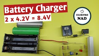 How to Make Battery Charger 18650- 2X4.2V