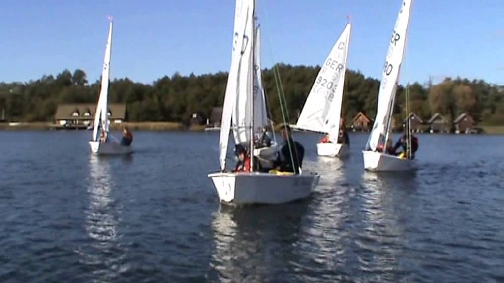 Cadet segeln  Inselsee Güstrow