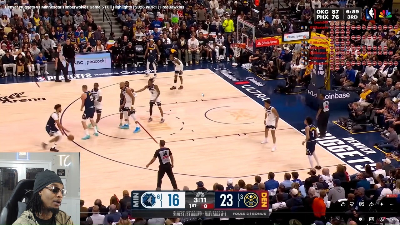 FlightReacts To #6 TIMBERWOLVES at #3 NUGGETS | FULL GAME 5 HIGHLIGHTS | April 27, 2026!
