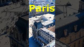 Strolling Past the Louvre in Paris - Vacation Minute 4K HDR Walking Tour #shorts