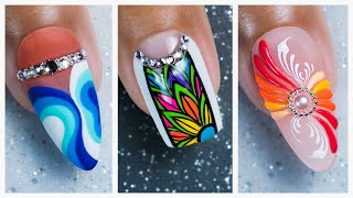New Nail Art Designs 2023 | Beautiful Mix Color Nail Art Compilation