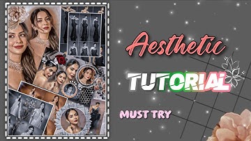 Aesthetic PicsArt photo editing tutorial for FANPAGES||