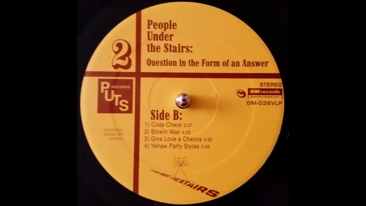 People Under the Stairs - Give Love a Chance - YouTube