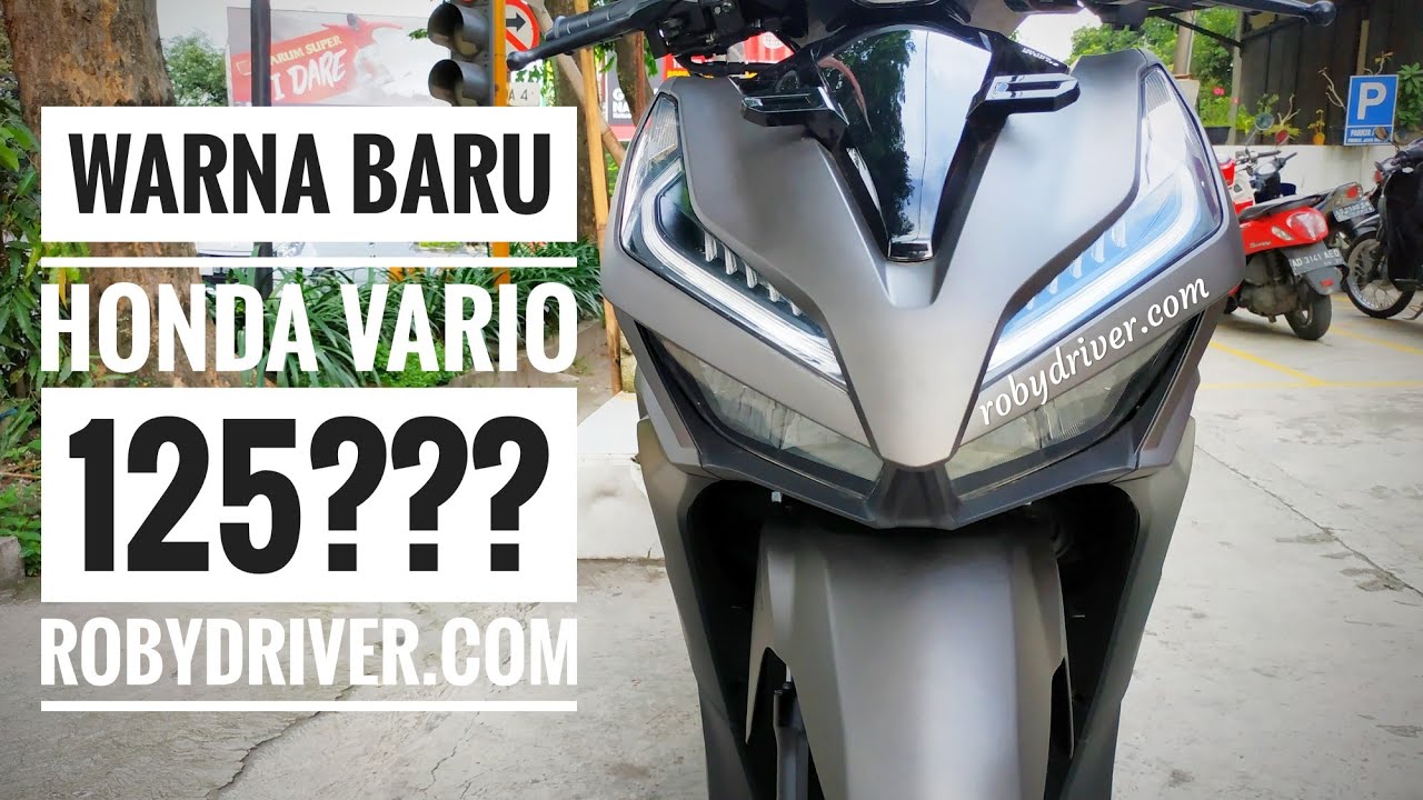 New Color Honda Vario 125 2019 Bikin Pangkling Youtube