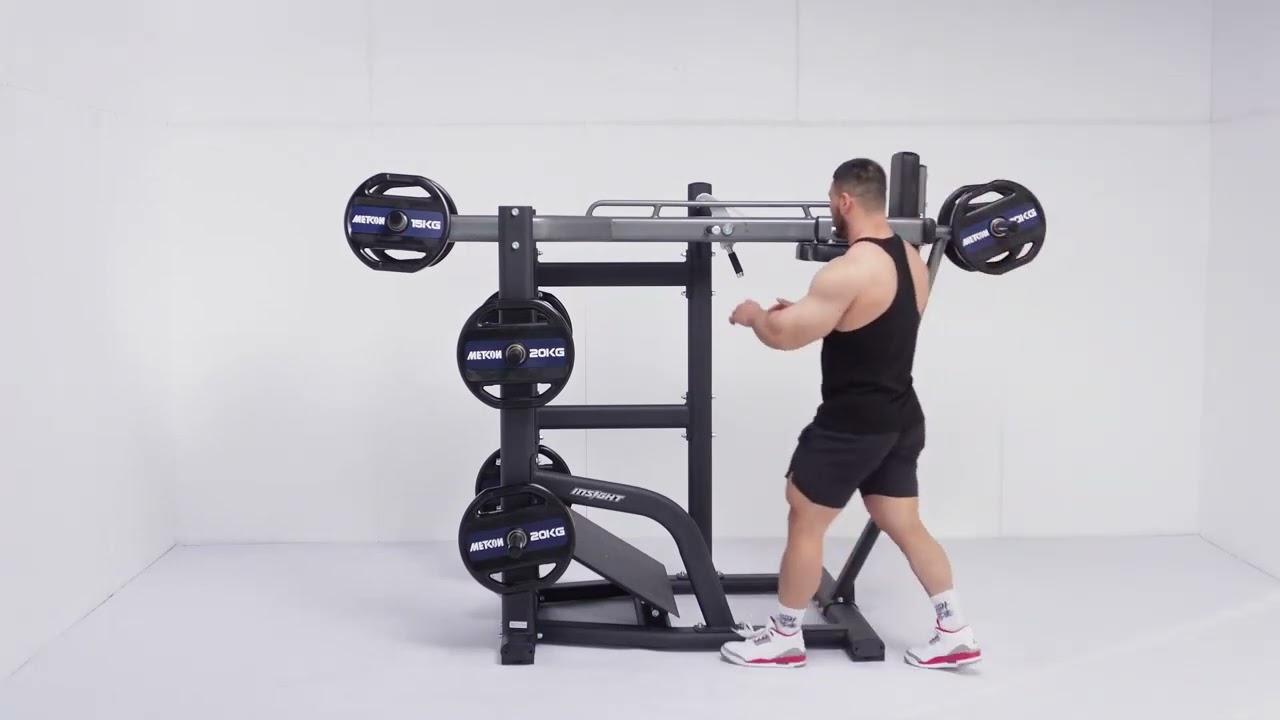 Lower Body 丨 Pendulum Squat丨 Insight Fitness 丨 SH Plate Loaded Series