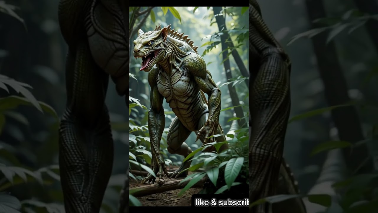 Lizard + Tiger Fusion 🤯 