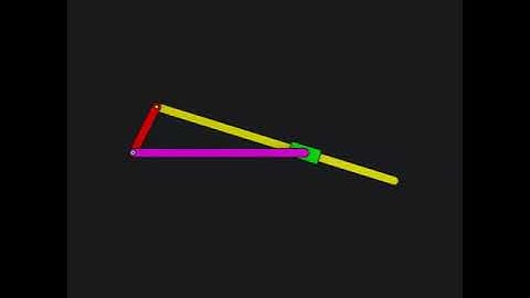 Oscillating Cylinder Mechanism | Slider Crank Chain | Inversion#3