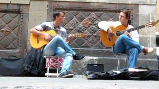 Flamenco Guitar. Barcelona street music (HD) chords