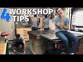 Small Workshop Design // My 4 Essential Tips